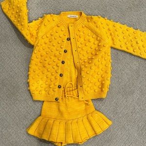Misha and puff popcorn sweater set